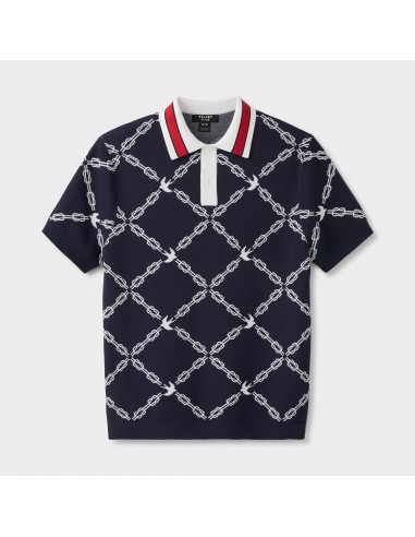 Polo Jacquard en linge