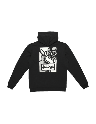 Flower Hoodie Black Venez découvrir notre 