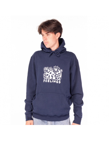 Bouquet Hoodie Navy Faites des économies