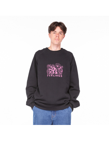 Brea Heavy Crewneck Black Fin de série