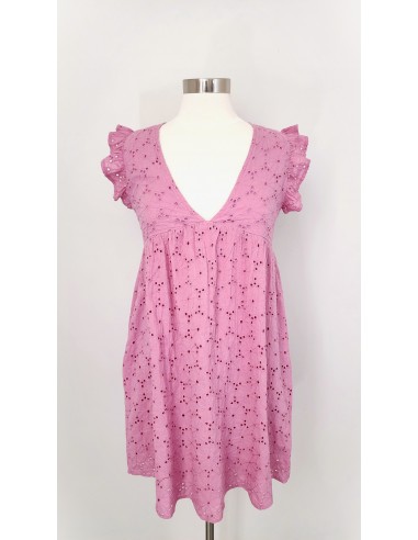 Pink Eyelet Babydoll Dress - Online Only Comparez et commandez 