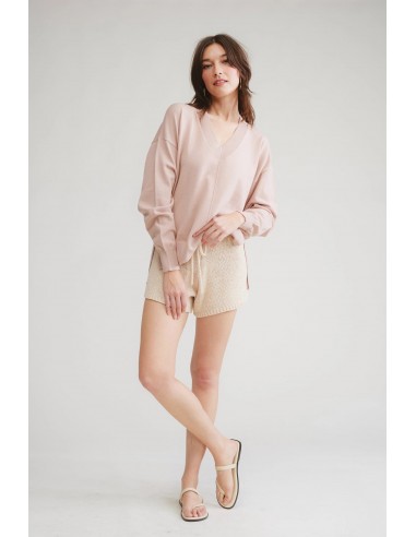 Soft Pink Mid Weight Sweater de l' environnement