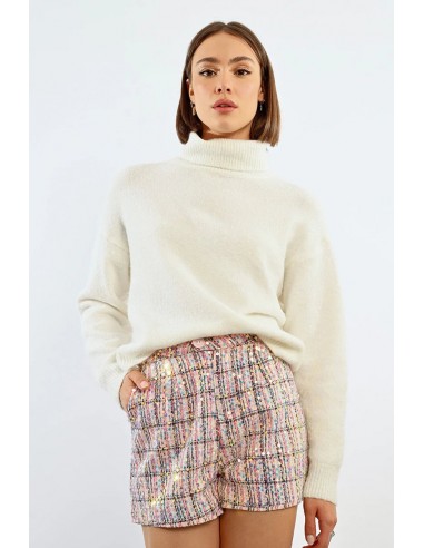 Winter White Turtleneck Sweater vous aussi creer 