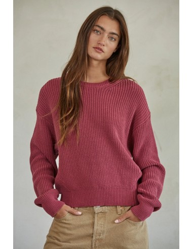 Ribbed Cotton Knit Sweater chez Cornerstreet bien 