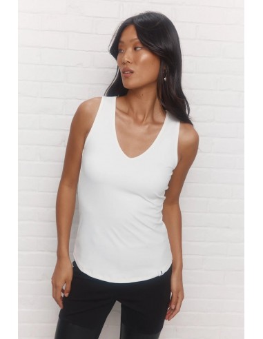 Camisole coconut milk encolure en V | Lory Comment ça marche