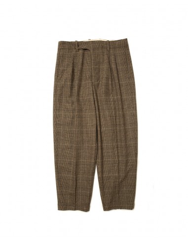 Brown Check Trousers de votre