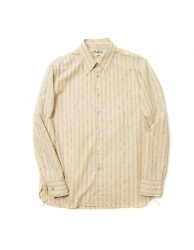 Cream Jacquard Shirt français