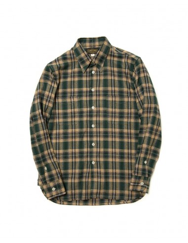 Green Plaid Shirt Fin de série