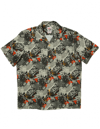 Labour Union X Jerry Sign Rooster Aloha Shirt s'inspire de l'anatomie humaine