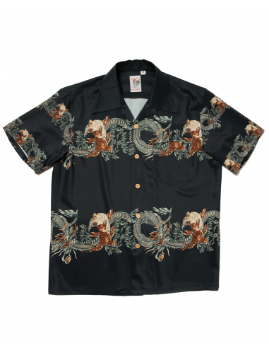 Dragon&Tiger Ukiyo-e Aloha Shirt Jusqu'à 80% De Réduction