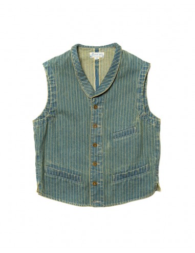 Washed Wabash Denim Vest est présent 