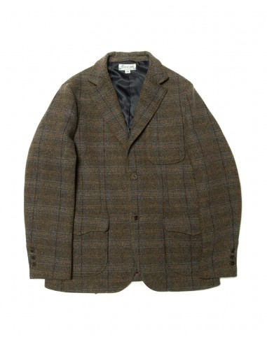 Tartan Shooting Blazer Grey sur le site 