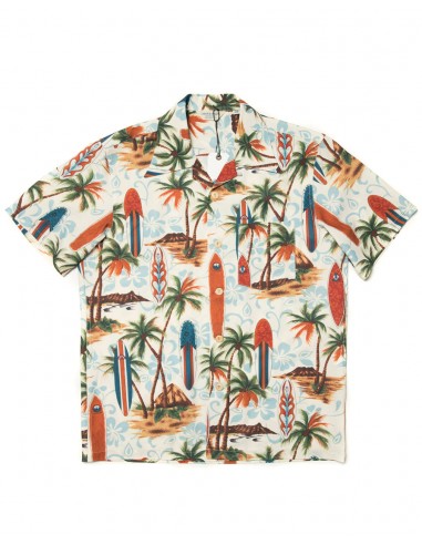 Palm Tree Hawaiian Shirt Les magasins à Paris et en Île-de-France