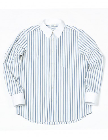 Club Collar Striped Shirt hantent personnes