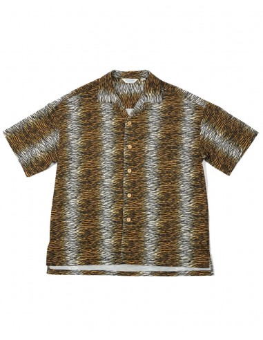 Tiger Pattern Printed Aloha Shirt votre