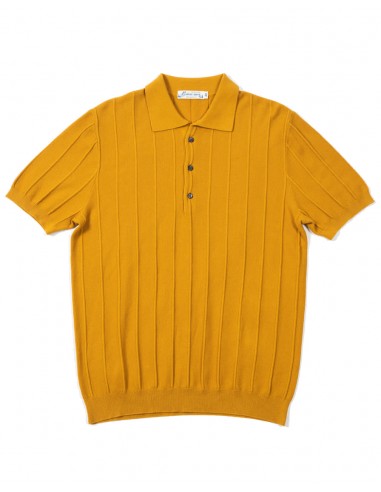 Ribbed Polo Shirt soldes