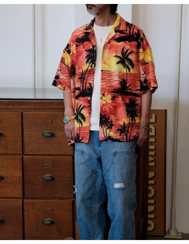 Tropical Bay Dusk Hawaiian Shirt l'achat 