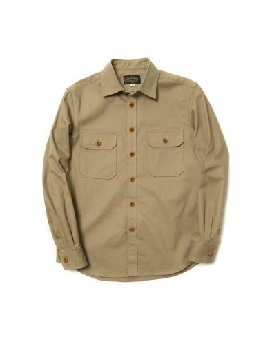 Khaki Chino Shirt les ctes