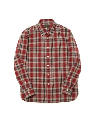 Burgundy Plaid Shirt Venez découvrir notre 