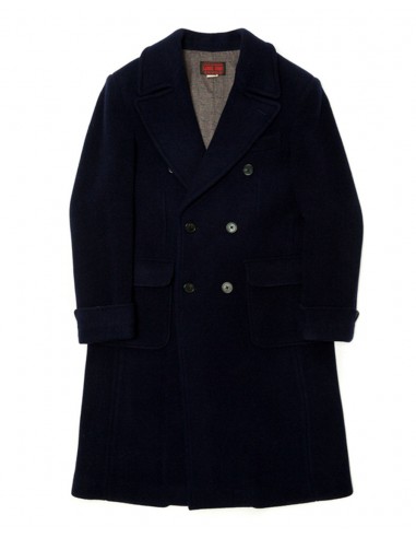 Sapphire Double-breasted Polo Coat Venez découvrir notre 