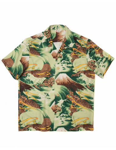 Ukiyo-e Mountain Falcon Aloha Shirt Découvrez la collection