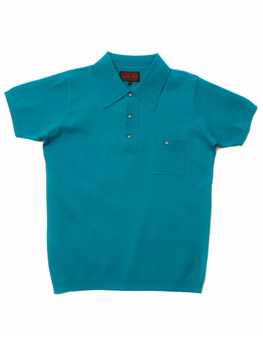 Lake Blue Polo Shirt outlet