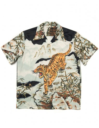 Tiger painting Hawaiian Shirt la colonne vertébrale