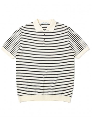 Pique Striped Polo Shirt livraison gratuite