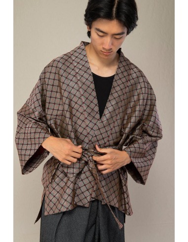 Kimono homme HOSEKI rouge réversible france